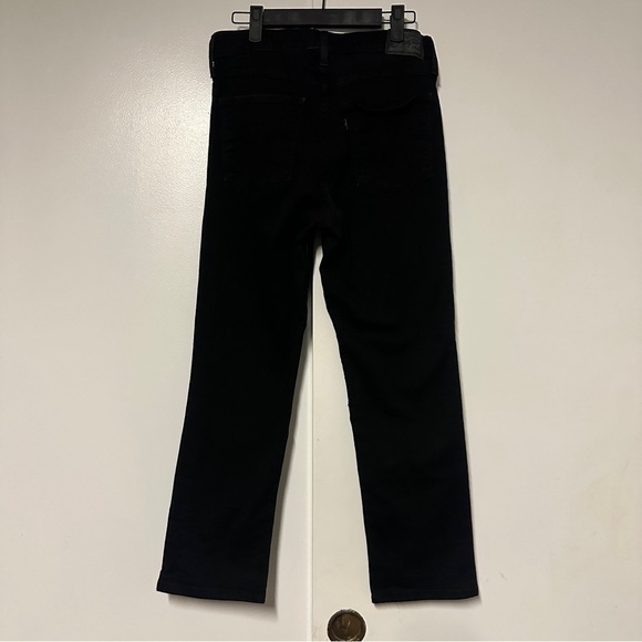 LEVI'S‎ 724 HIGH RISE STRAIGHT BLACK STRETCH JEANS Size 29 - Picture 9 of 9